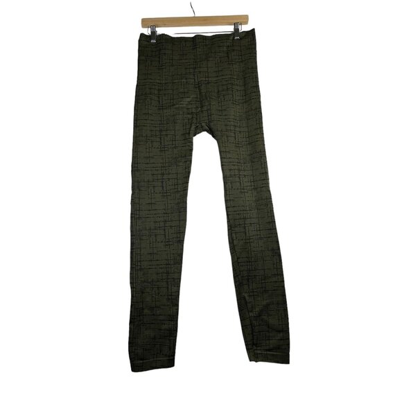 Spanx "Look at Me Now" Leggings size 3X Green/Black - Picture 3 of 6